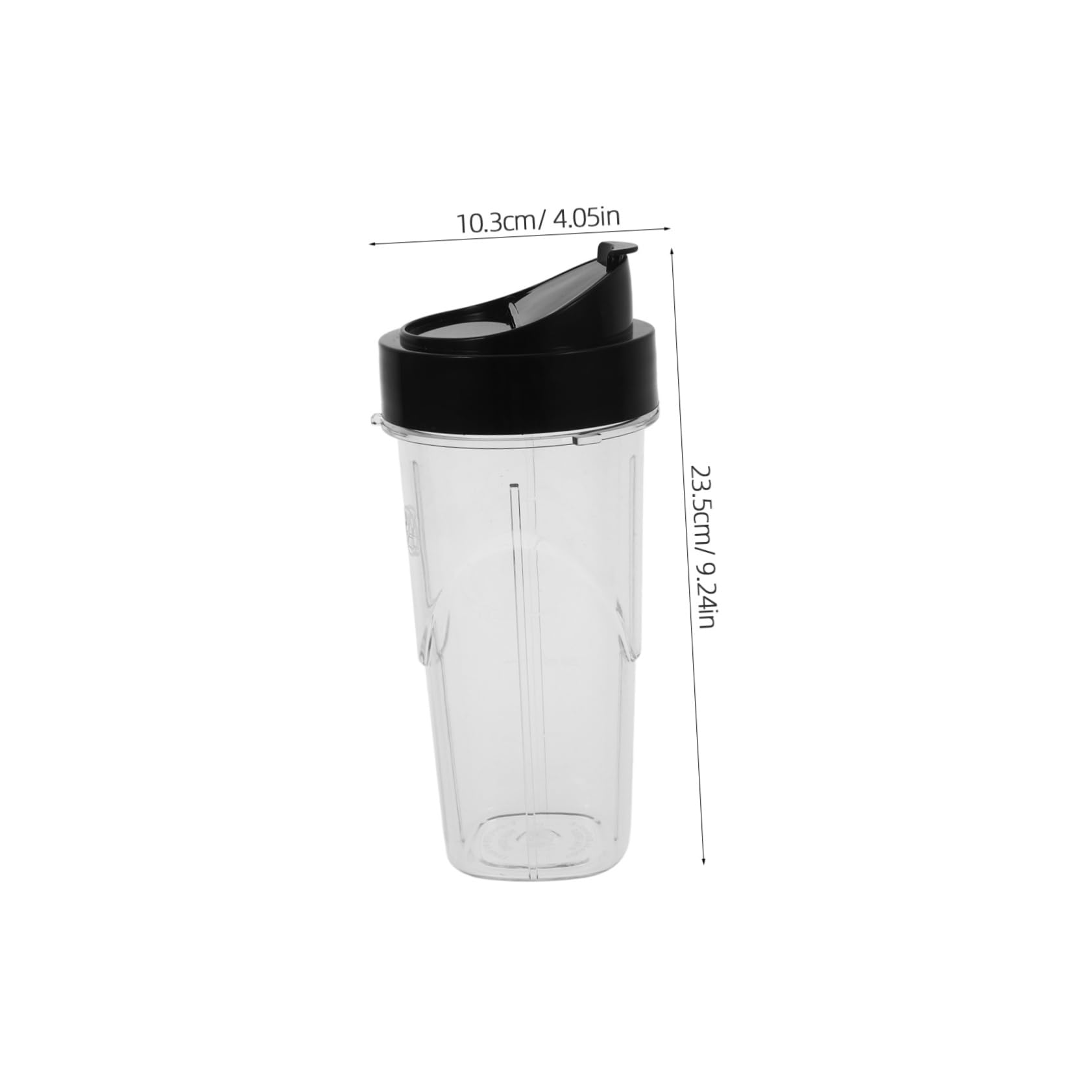 VALICLUD Wiederverwendbarer Plastikbecher Kompatibler Ersatzbecher für Profi-mixer Transparenter Smoothiebecher mit Kleinen Bechern für Haushalt und Bargebrauch