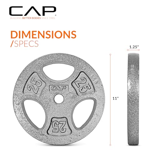 Image of CAP Barbell Standard 1-Inch Grip Weight Plates