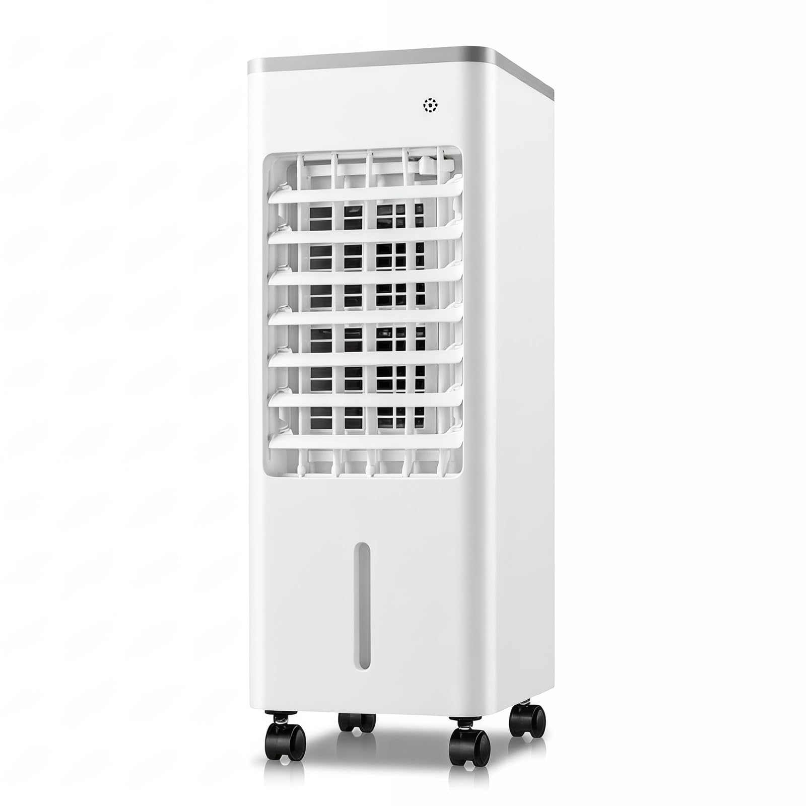 CHANGLKJ Portable Air Conditioner, Evaporative Air Cooler Fan With Remote Control And 6l Water Tank, 3 Speeds And 7.5h Timer, 60w Low Energy And Slient, For Home, Office, Bedroom, Living Room