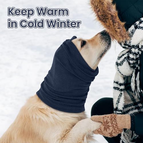 Image of Nanaki Dog Calming Hoodie-No Shake Hematomas Ear Wraps Cover, Adjustable Dog Snood Ear Muffs Protector for Noise Protection, Anxiety Relief, Fireworks, Grooming, Bathing, 4th of July
