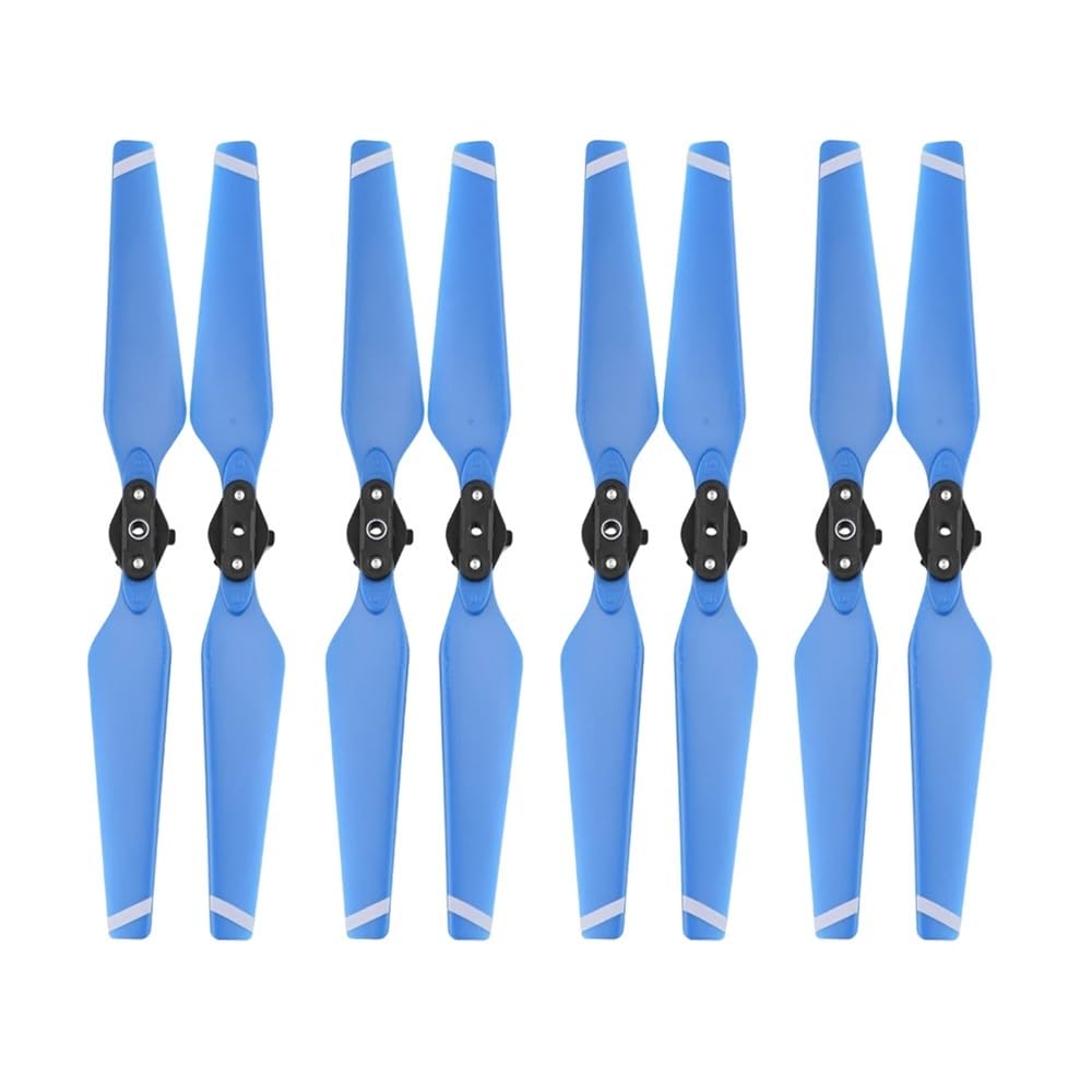 Hélices para drones 8330 CW CCW: juego de 8 unidades de policarbonato azul de alta resistencia 1