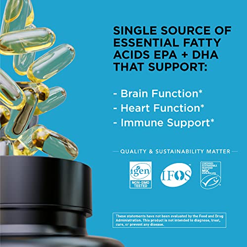 Sports-Research-Triple-Strength-Omega-3-Fish-Oil-Burpless-Fish-Oil-Supplement-wEPA-DHA-Fatty-Acids-from-Wild-Alaskan-Pollock-Heart-Brain-Immune-Support-for-Men-Women-1250-mg-90-ct