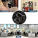 AMEIQ Car Garbage Can, Automotive Plastic Trash Bag Bin, Truck Auto Back Seat Organizer, Waste Rubbish Litter Container Basket for Vehicle Office Study Room (Upgraded Adhesive)