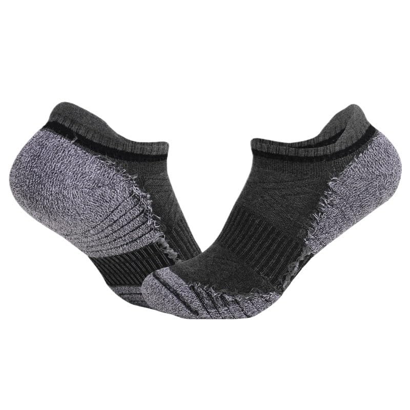 Gepolsterte Sportsocken – Gepolsterte Laufsocken for lange Distanzen for Männer und Frauen, atmungsaktive Sportsocken