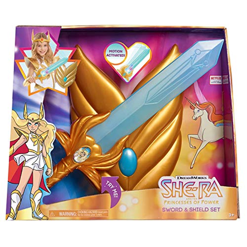 She-Ra and The Princess of Power Sword & Shield Set Gold