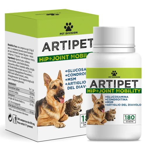 Artipet Suplemento Articulaciones Perros y Gatos 180 Comprimidos