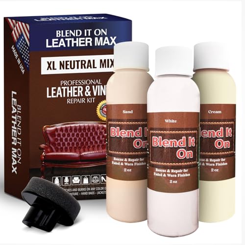 Blend It On XL Leather/Vinyl Repair Kit Now with 6