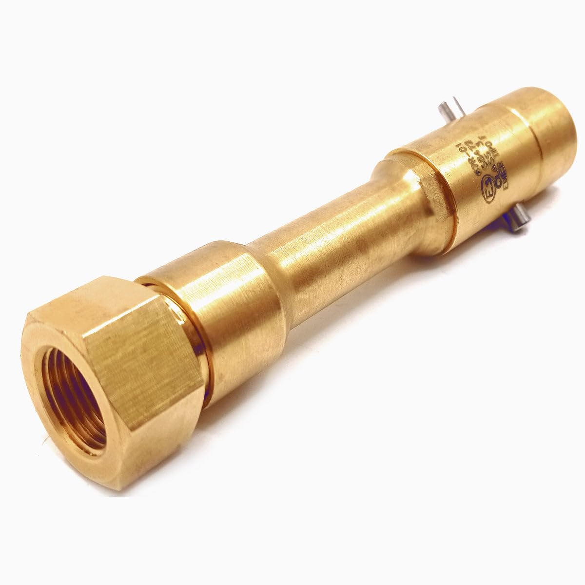LPG GPL UK adapter bagnetowy do napełniania gazem o niskiej zawartości gazu butelki z propanem do wielokrotnego napełniania 3/4" Unf do 21,8 mm (22 mm)