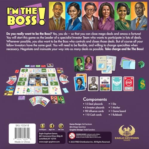 Face 2 Face Eagle-Gryphon Games I'm The Boss miniatura 2