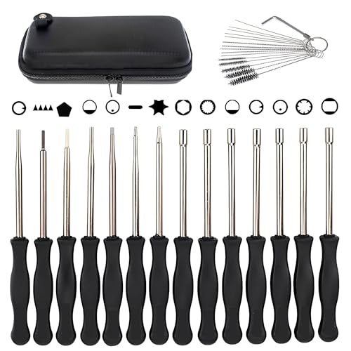 FGXY 14 pcs Outils de Réglage de Carburateur, Réglage Tronçonneuse, Tournevis Carburateur, Outil de Réglage, Outil Pratique Pour Les Garages à Domicile Et...