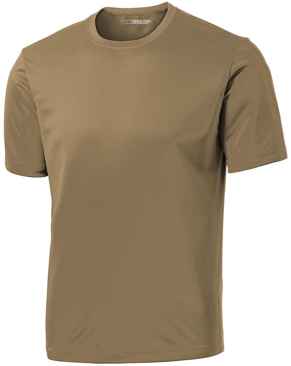 DRIEQUIP Men's Big & Tall Short Sleeve Moisture Wicking Athletic T-Shirts XS-6XL and Tall Sizes — view 3