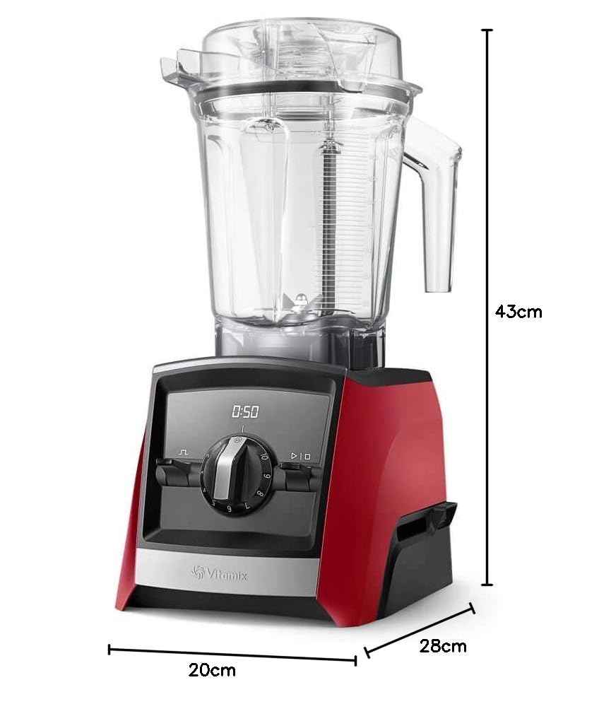Vitamix 065336 A2300i mikser stojący, tworzywo sztuczne, 2 litry, czerwony