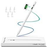 Stylus Pen for iPad 10th&9th, LED Power Display Pencil Fast Charge Pen with Palm Rejection Stylus for Air 3/4/5/M2, Mini 5/6, iPad 6/7/8/9/10, Pro 11