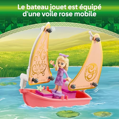 LEGO Wicked Glinda, Elphaba & Nessarose à l’Université de Shiz - Jouet de Construction avec Bateau, 3 Mini-Poupées & Accessoires Amusants - Cadeau pour Fille & Fans du Film dès 7 Ans 75681