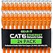 GearIT Cat 6 Ethernet Cable 3 ft (24-Pack) - Cat6 Patch Cable, Cat 6 Patch Cable, Cat6 Cable, Cat 6 Cable, Cat6 Ethernet Cable, Network Cable, Internet Cable - Orange 3 Feet