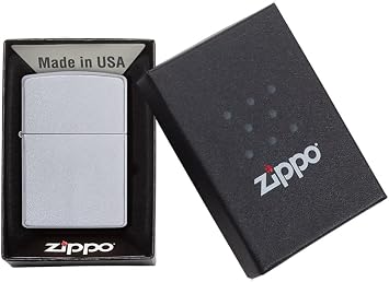 Zippo Classic Satin Chrome Pocket Lighter