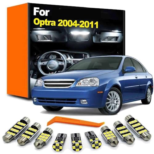 Kit de 11 piezas luces interiores LED para Chevy Optra miniatura 1