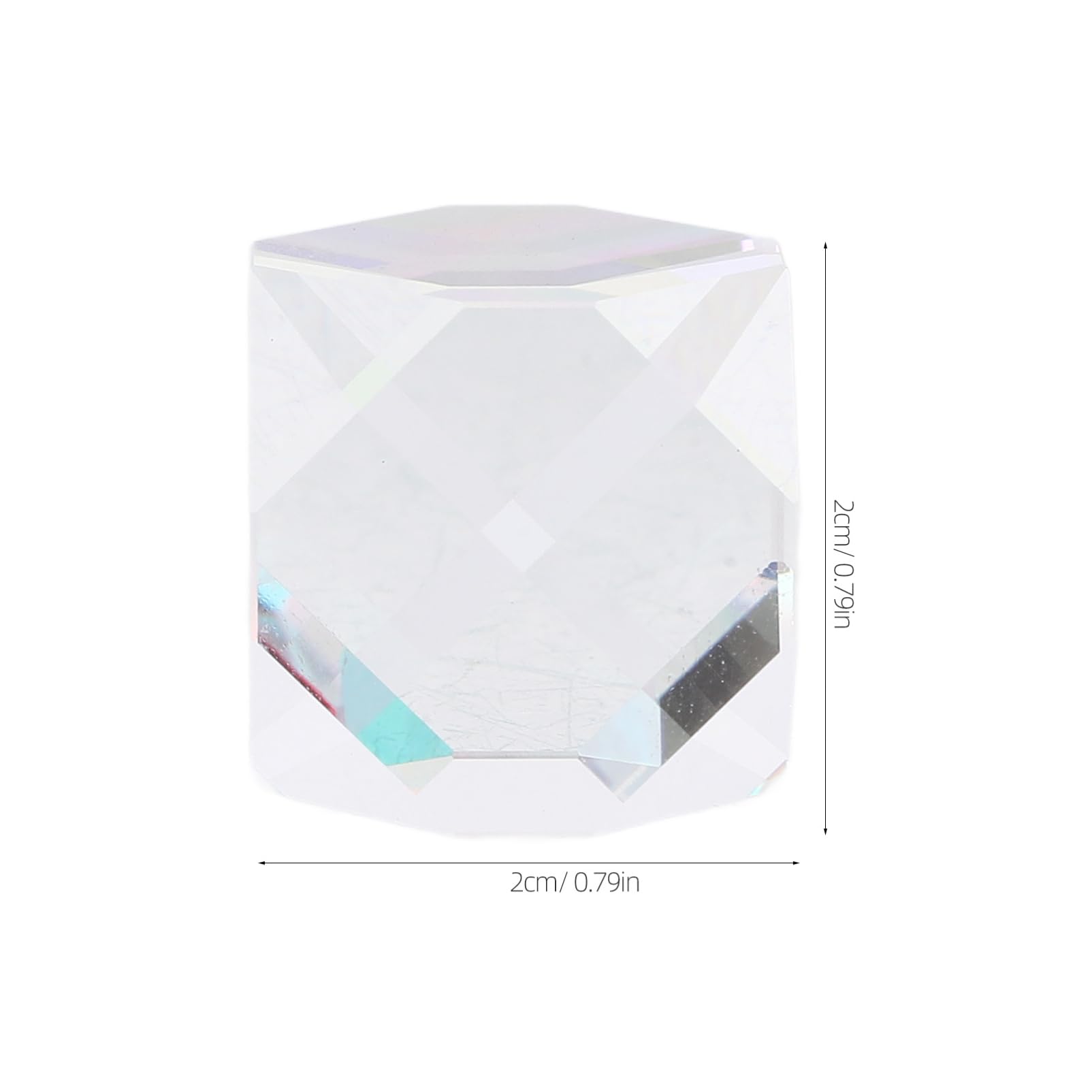 Healifty Science Teaching Optical Glass Prism Sun Catcher Photography Crystal Prism