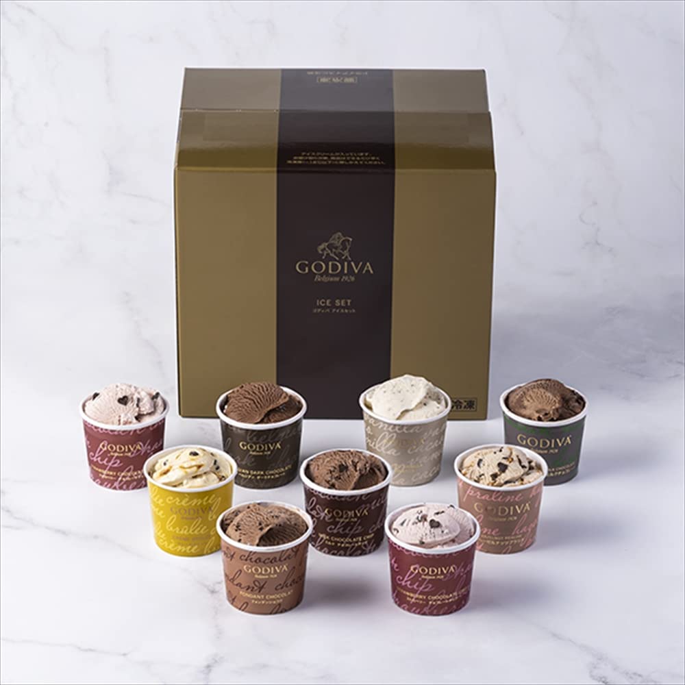 GODIVA ゴディバ 福袋　アイス　9個　アイスクリーム　2個セット Amazon.co.jp: ゴディバ (GODIVA) カップアイス 9個入 : 食品