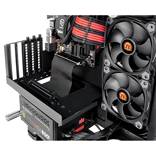 Gabinete TT Core P1 TG Black/Wall Mount/Tempered Glass, Thermaltake, CA1H900T1WN00