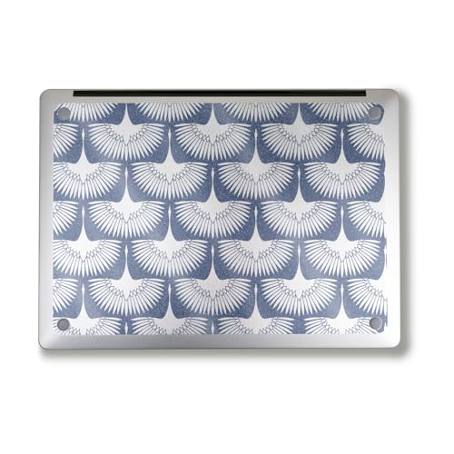 Image of Glossy Glitter Laptop Skin Compatible with Alienware M18 R2 (2024) - Feather Duster - Premium 3M Vinyl Protective Wrap Decal Cover - Easy to Apply | Crafted in The USA by MightySkins