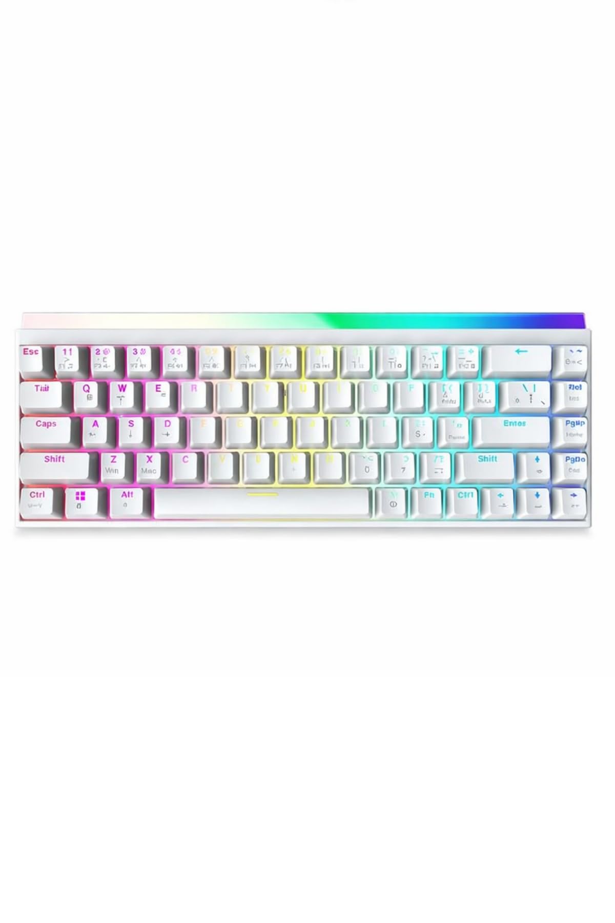 K-Snake KS3N Mekanik Klavye - RGB Red Switch Gaming Klavye