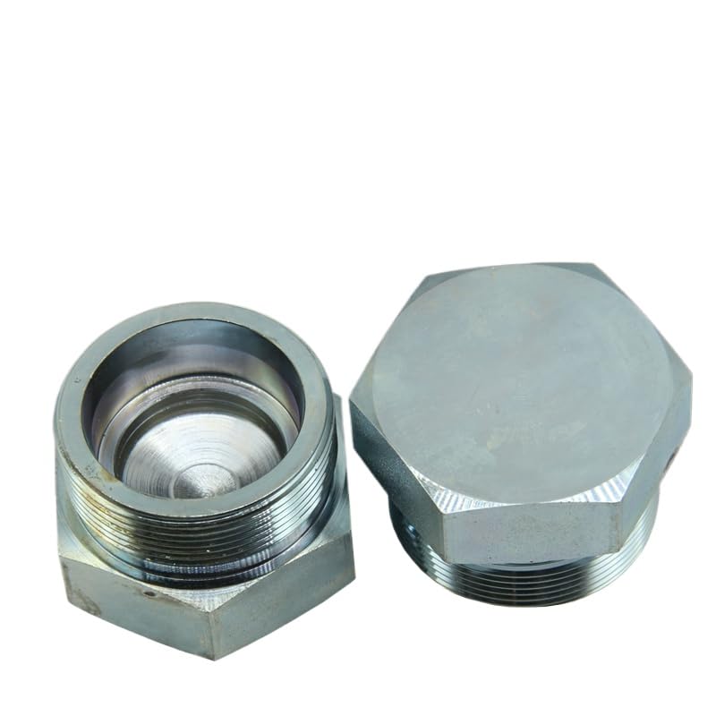 5PCS NEW ROV pipe end plug hydraulic oil plug carbon steel high pressure plug 4C/D pipe joint ROV06L (ROV38S)