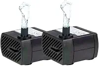 Bomba Submersa para Aquário Napi, 180L/h, Kit com 2 Unidades, Bivolt, para Água Doce ou Salgada
