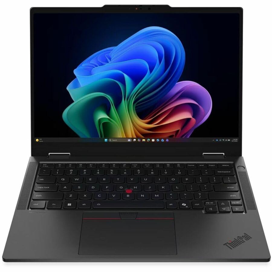 Image of Lenovo ThinkPad T14s Gen 2 21YY001JUS 14 inch Touchscreen Convertible Copilot+ PC 2 in 1 Notebook - WUXGA - 60 Hz - Intel Core Ultra 7 Series 3 355-32 GB - 512 GB SSD - English Keyboard - Black - Intel