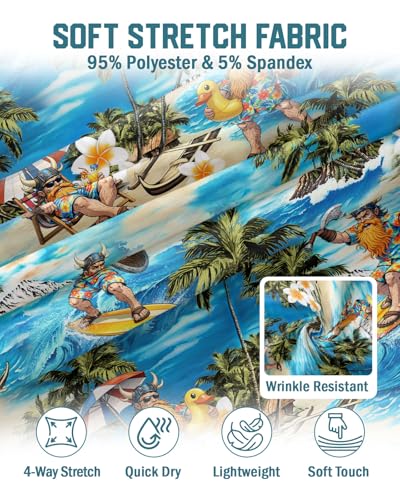 Image of 99TIMORO Fathers Movie Hawaiian Shirt for Men, Characters Button Down Short Sleeve Top, Summer Beach Gifts