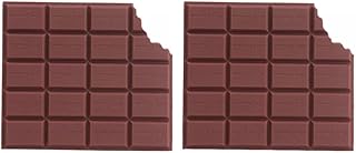 Ciieeo 2 Pçs Notebook De Escritório Mini Chocolate Mini Bloco De Notas Lembrete Bloco De Notas Pequeno Diário Notebook Tamanho De Bolso Adesivos Para Café Mini Notas Adesivas Papel