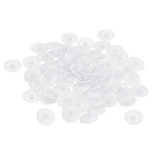 HARFINGTON Cubiertas de tapa de tornillo 160 piezas de 0472 x 0118in cubierta de plástico para decoración de tornillos Phillips de tuerca