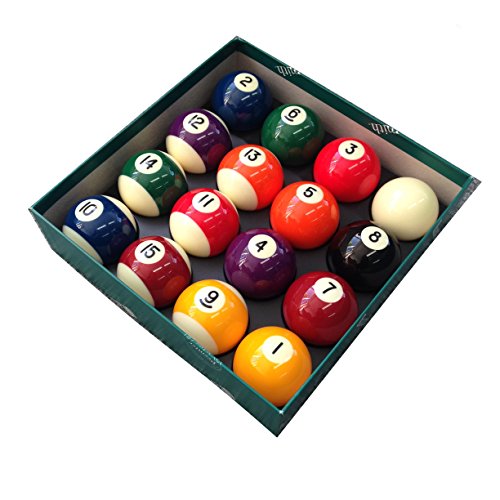 6 mejores juegos de bolas de billar 14 ARAMITH PREMIER QUALITY 2" SPOTS AND STRIPES POOL BALLS