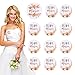Décoration Equipe Mariage EVJF 12Pcs Pampas Badge Mariée Badges d’Amis Team Mariée Enterrement de Vie de Jeune Fille Insigne Broches avec Epingle Déguisement Pour Fiançailles Mariage