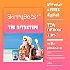 SkinnyBoost 28 Day Detox Tea Kit-1 Daytime (28 Bags) 1 Evening (14 Bags) Non GMO, Vegan, All Natural Teas, Made with Green Tea and Herbal Teas for Natural Detox and Cleanse