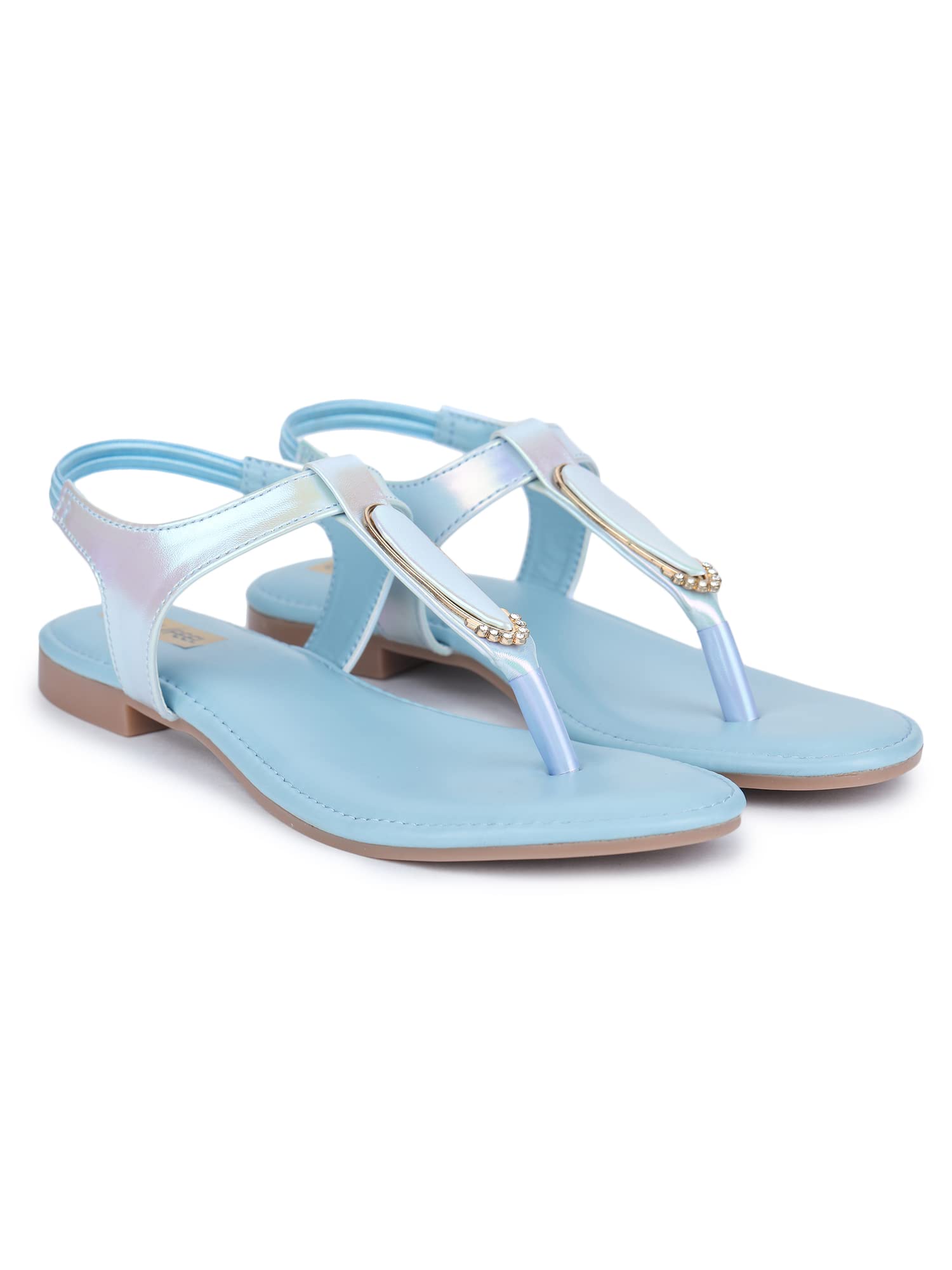 Luxy Feel Blue T-Strap Sandal For Women and Girls (B0BDVJV4W2) Amazon Price History, Amazon Price Tracker