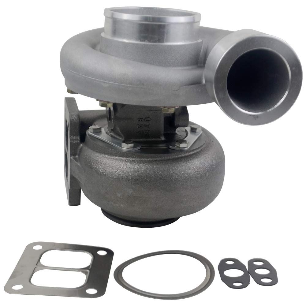 GT45 Turbo 1.05 A/R 98mm T4 4 Bolt V-Band 600-800HP Huge Boost Universal Turbocharger for 4.0L-6.0L 