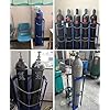 Support de bouteille d'eau de 18 litres et buse distributeur | Support distributeur de boissons antidérapant avec bec verseur | Support de bouteille