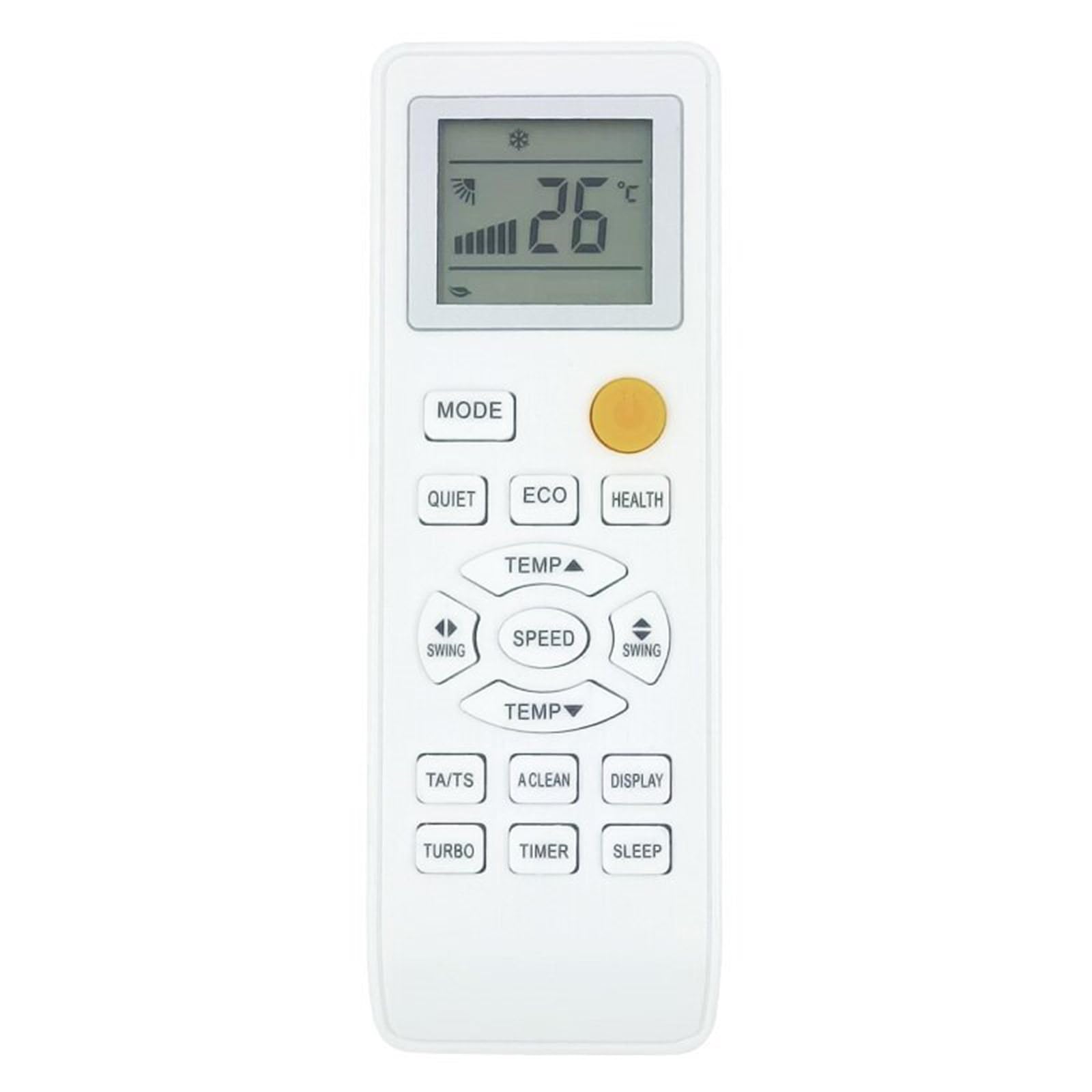 fexxkg Air Conditioning Remote Control Energy Saving and Easy Battery Replacement for 0010401715 Multiple Models