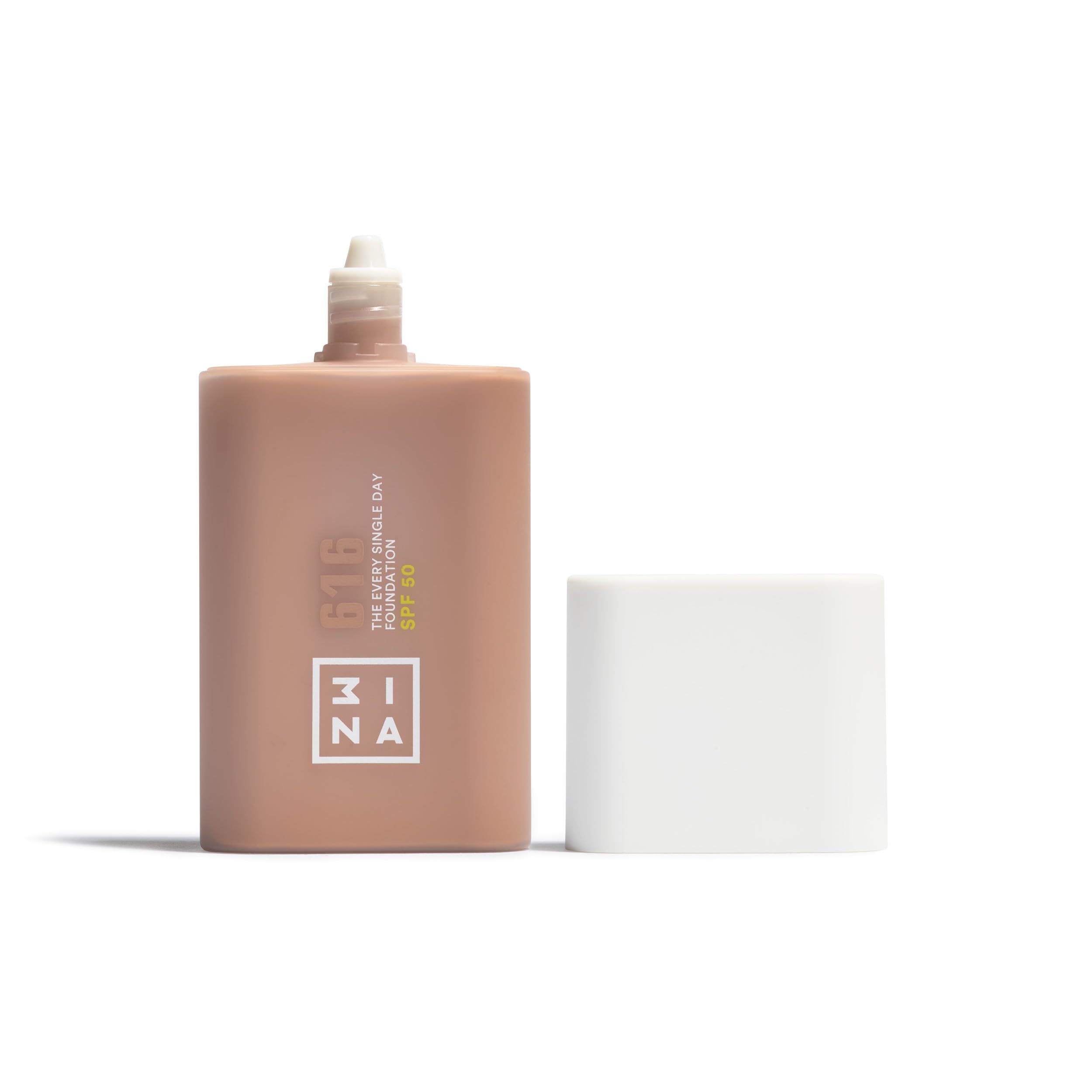 3INA MAKEUP - The Every Single Day Foundation SPF 50 616 - Tan cool Foundation with SPF 50 & Niacinamide