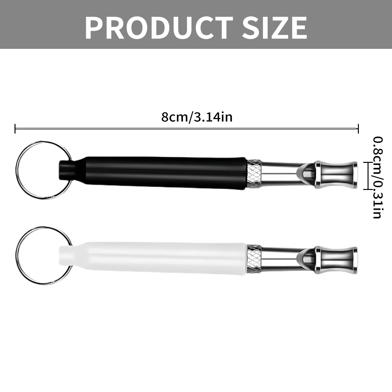 2 Pièces Sifflet Ultrason Chien,Anti Aboiement Collier Agression de Exterieur Fugue Sifflet Chiens Repulsif et Ultrasons Chat Grand Sifflets Femme,pour Pet Promenade Sauvetage Whistle Harnais
