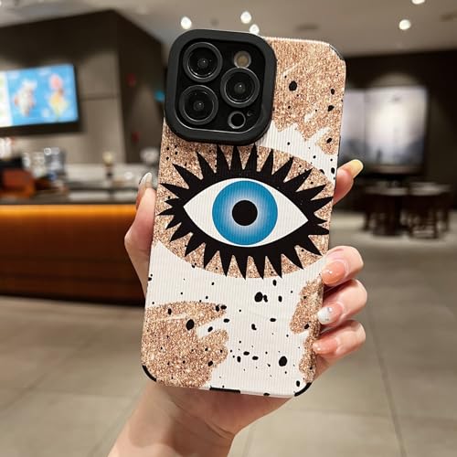 Étui iPhone 12 Pro mauvais œil le cadeau esthétique et amusant parfait pour femme