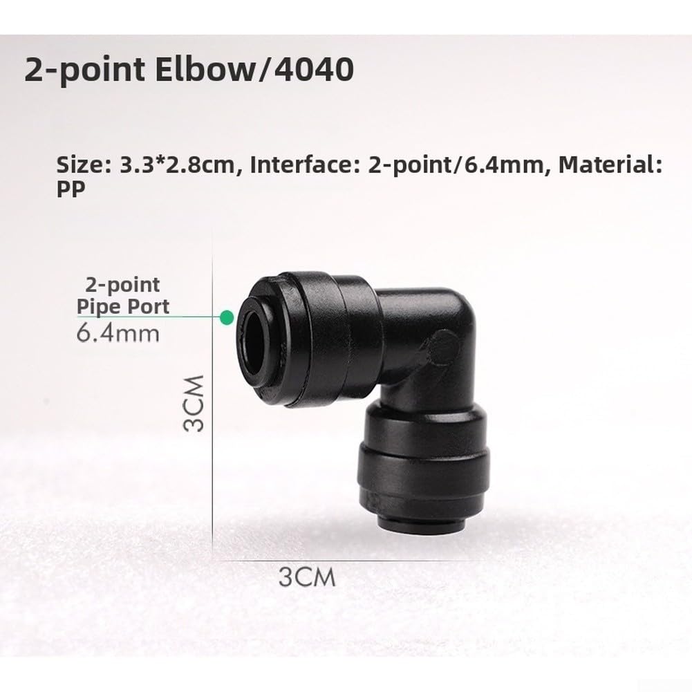 Conector Tubo 6.4mm Teee Codo Riego Conector Tubo 6.4mm Teee(E)