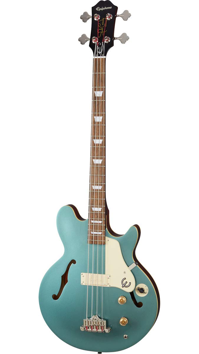 Amazon | Epiphone/Jack Casady Bass Faded Pelham Blue (FPE