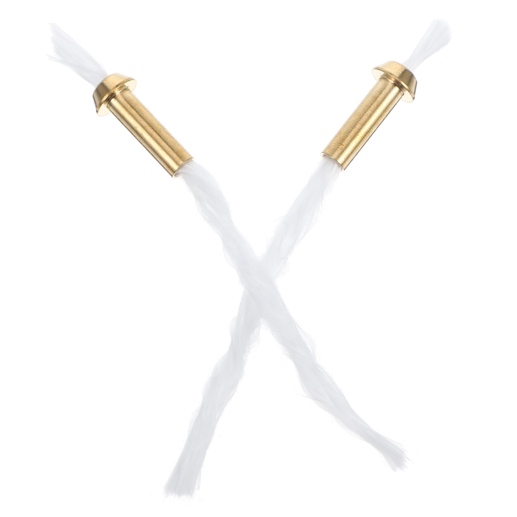 KONTONTY 2Pcs Copper Tubing Wick for Oil Lamps Efficient Replacement for Kerosene Lanterns Compatible with Various Lamp Stable Combustion and Smooth