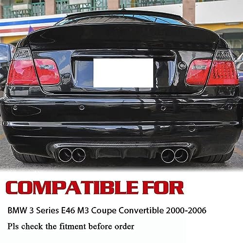 Diffuseur arrière BMW E46 M3 évitez les rayures de bas de caisse avec cette lèvre protectrice