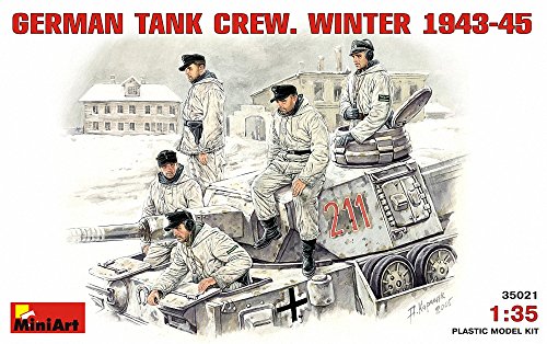 Mini Art Plastics German Tank Crew (winter 1943-1945)