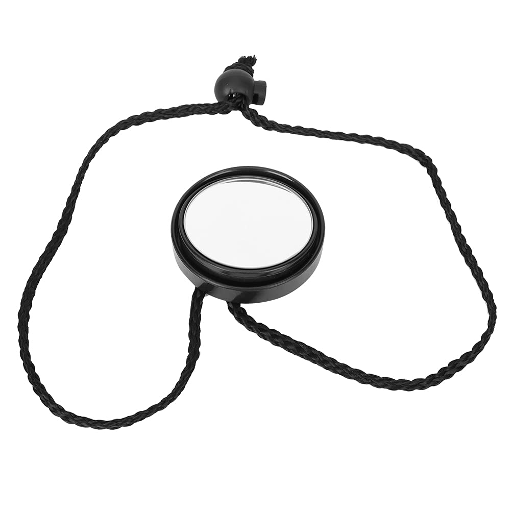 KIMISS Espejo de Buceo, HSJ 928 Retrovisor de 360 ​​Grados Profesional Fácil de Transportar Snorkel y Almacenar Pequeño para Cueva Barco Colgante Lateral con Cordón Accesorio de Equipo