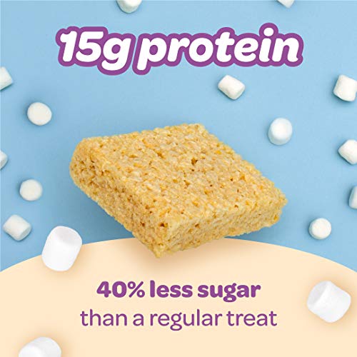 Cloud10 High Protein, Gluten Free, Kosher, No Artificial Sweeteners, Peanut Free, Non-Gmo, Marshmallow Rice Crispy Treats - Double Chocolate - 2.64 Ounce (Pack of 10) - Thumbnail 5