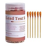 Blei-Testkit | Präzise Bleitesttupfer | Bleifarben-Testkit | Labortupfer, für alle lackierten Oberflächen, Metall, Holz – schnelle Testergebnisse in 30 Sekunden